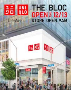 UNIQLO Bloc Opening Flyer