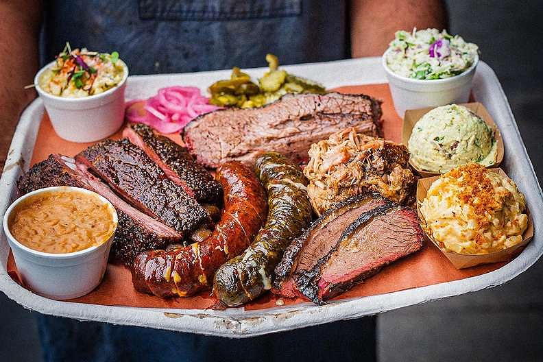 Moos Craft Barbecue Thanksgiving near Circa apartments in Downtown Los Angeles