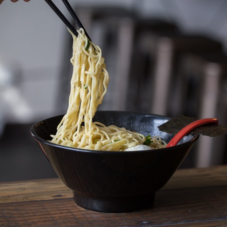 DTLA Ramen near Circa apartments in Downtown Los Angeles