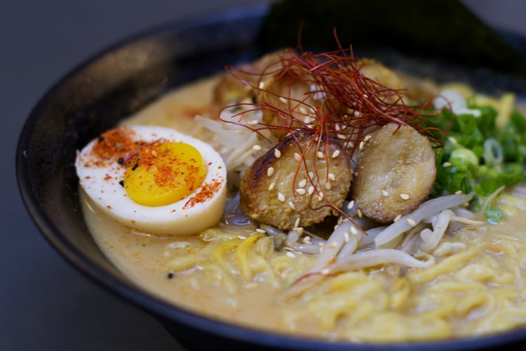 Ramen Hood near Circa apartments in Downtown Los Angeles