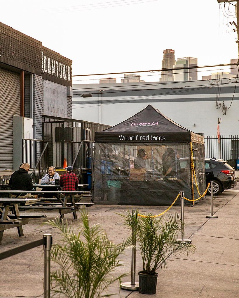 Boomtown Brewery near Circa apartments in Downtown Los Angeles