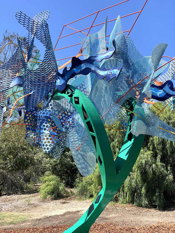 South Coast Botanic Garden near Circa apartments in Downtown Los Angeles