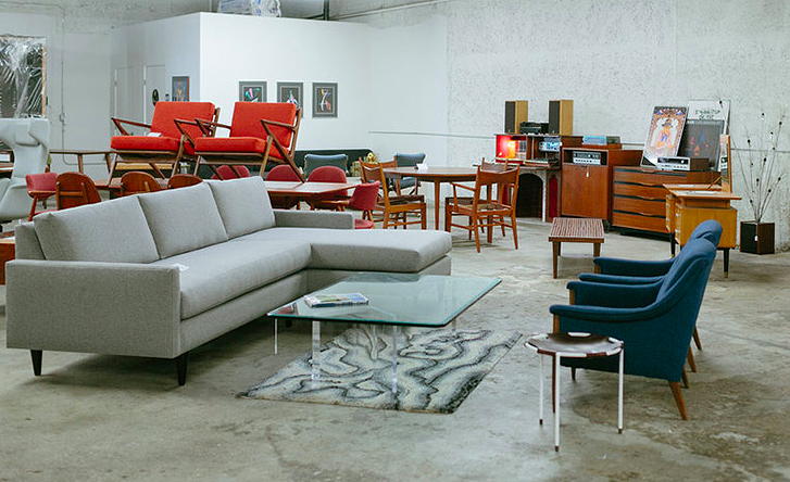 The Hunt Vintage Home Furnishing Store home interior design trends near Circa apartments in Downtown Los Angeles