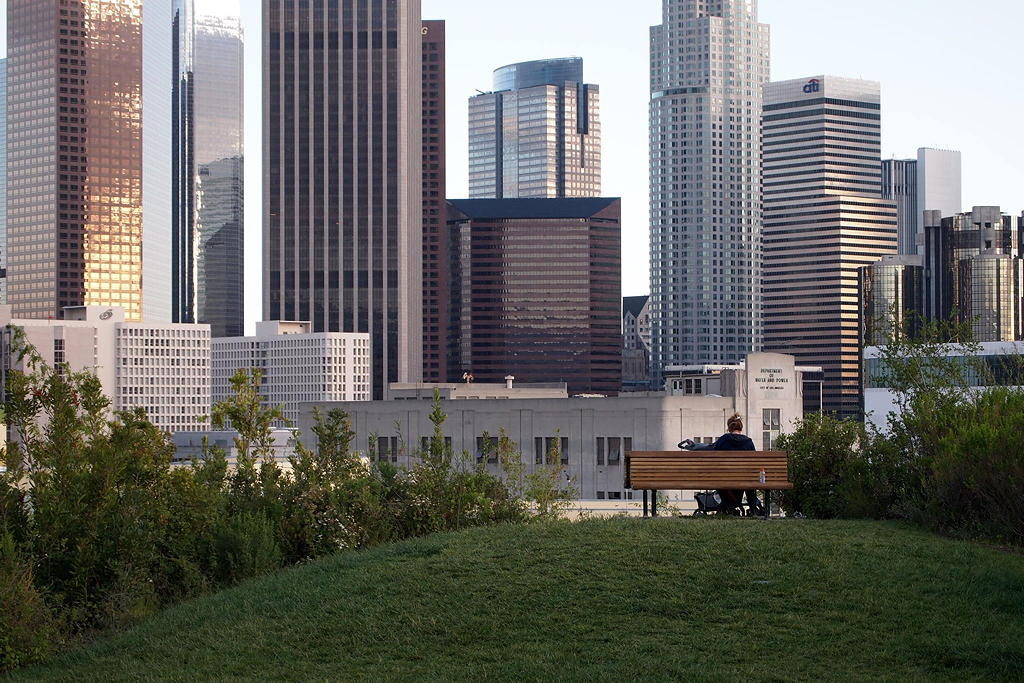 Vista Hermosa Natural Park picnics near Circa residences in Downtown Los Angeles