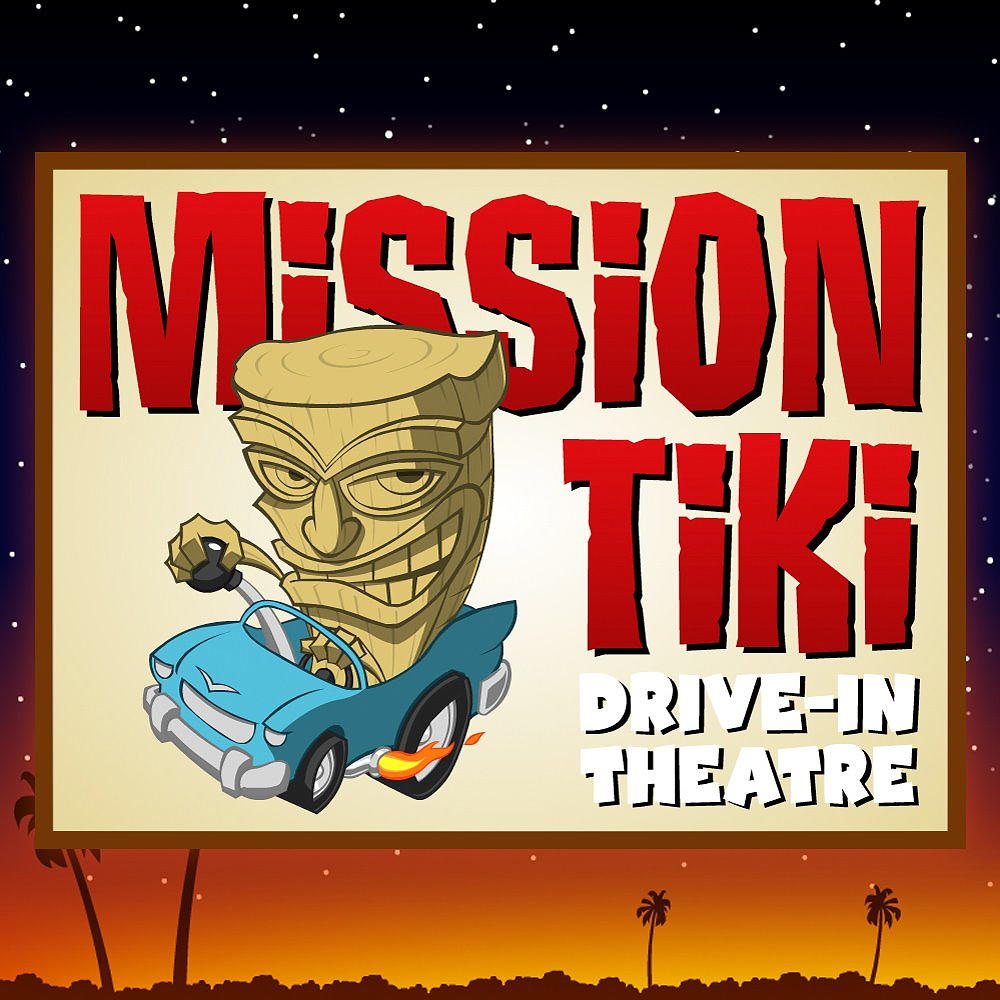 Mission Tiki outdoor movies near Circa residences in Downtown Los Angeles