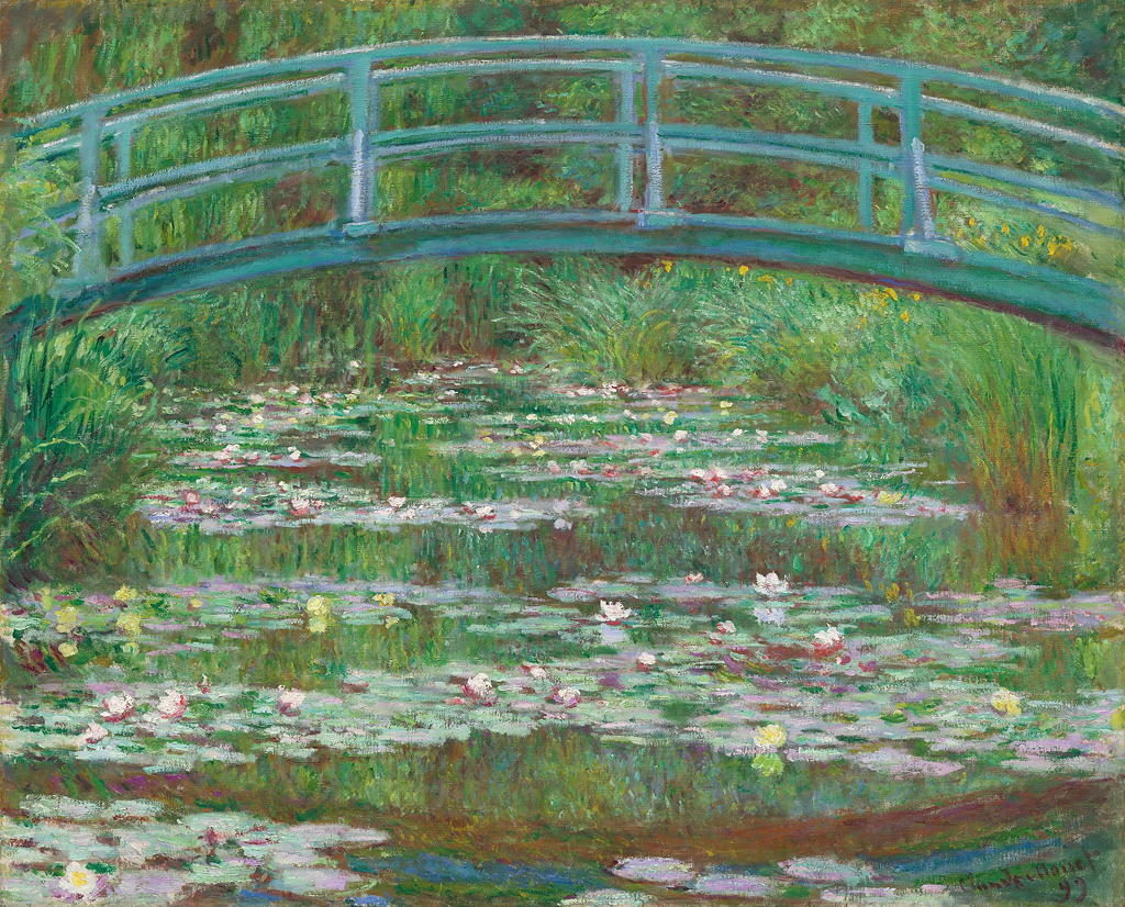 Monet The Immersive Experience art exhibition near Circa residences in Downtown Los Angeles