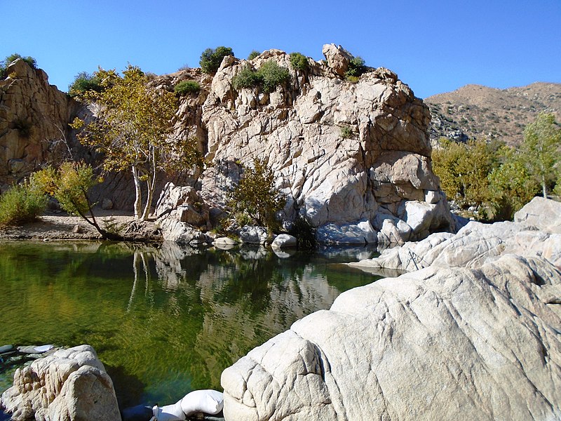 Deep Creek Hot Springs outdoor adventures near Circa residences in downtown Los Angeles