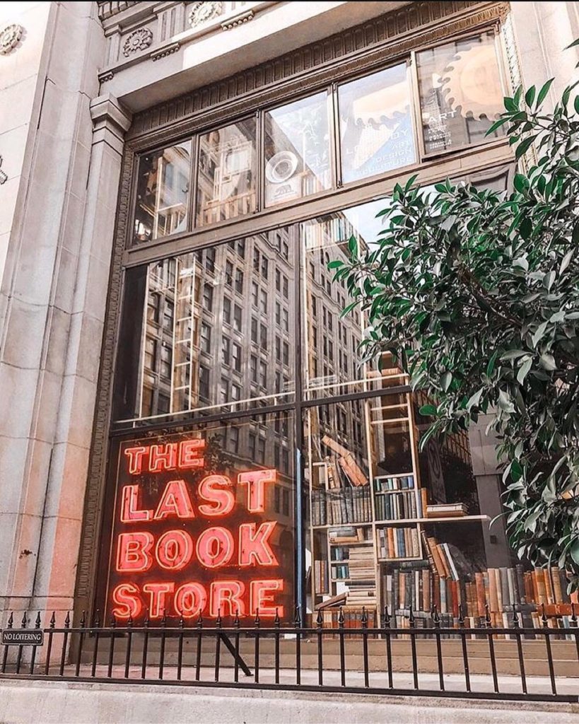 The Last Bookstore near Circa residences in downtown Los Angeles