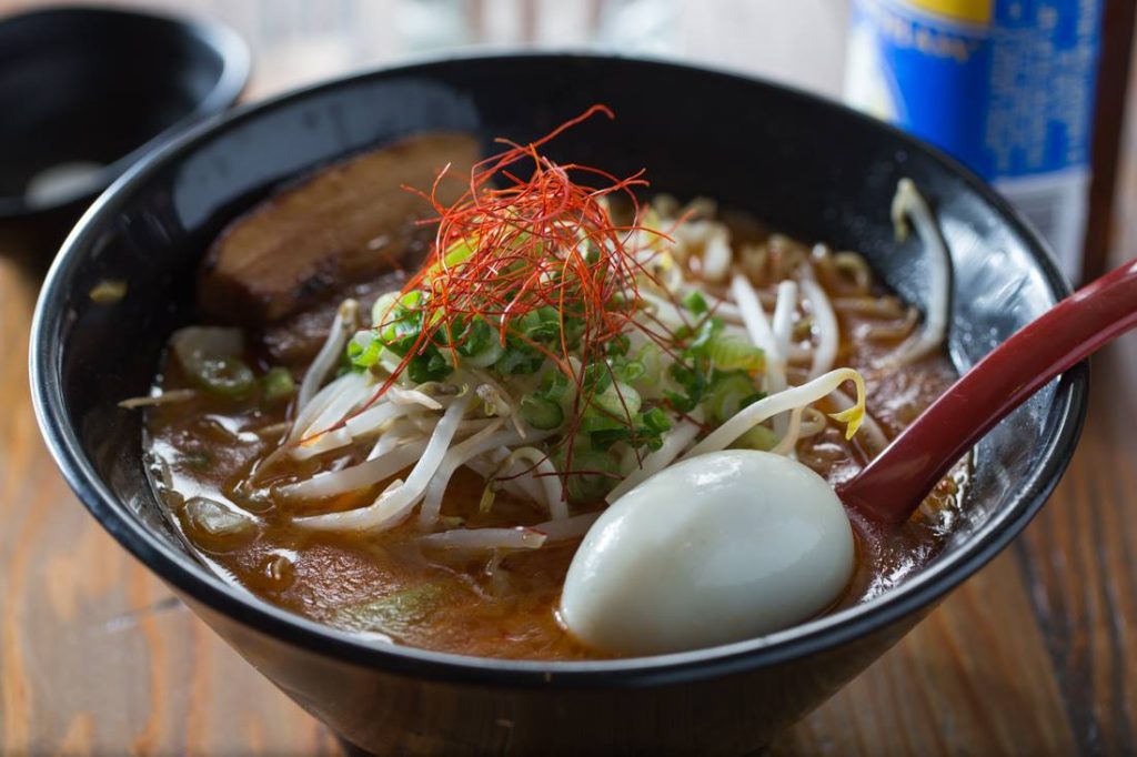 DTLA Ramen lunch near Circa residences in downtown Los Angeles