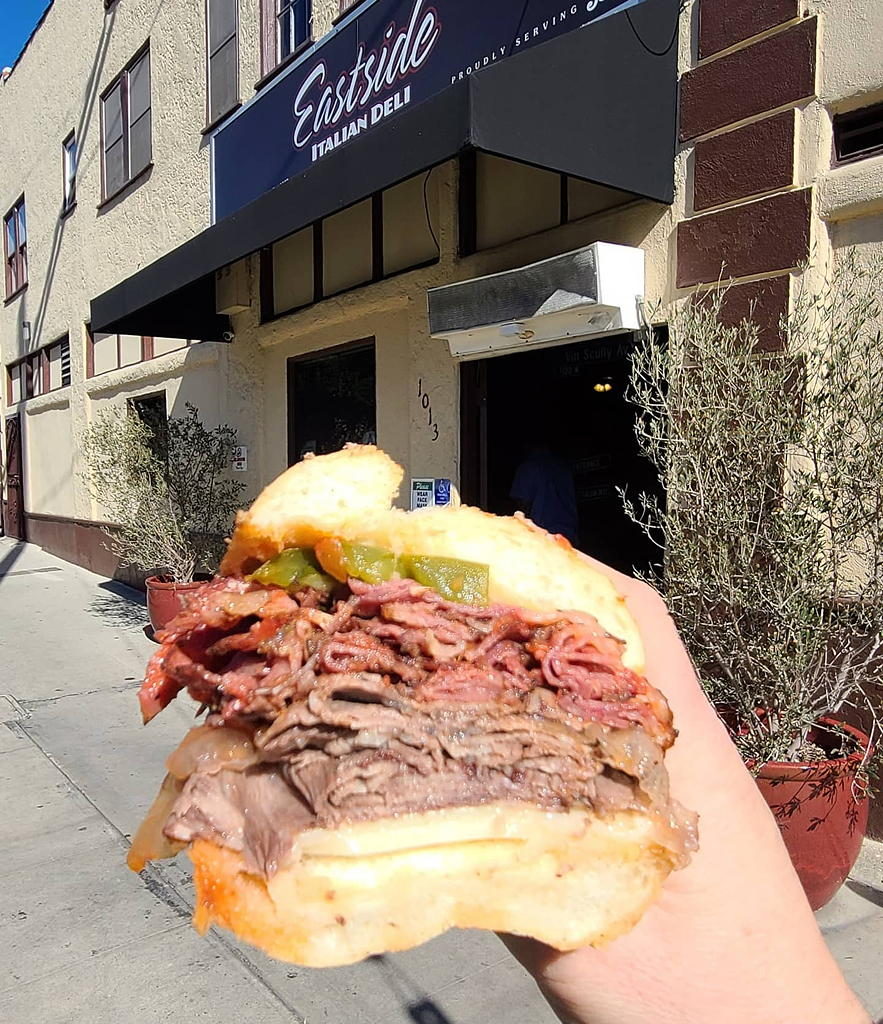 Eastside Market Italian Deli lunch near Circa residences in downtown Los Angeles