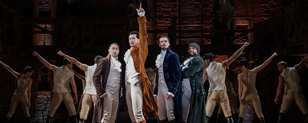 Hamilton performances near Circa residences in downtown Los Angeles