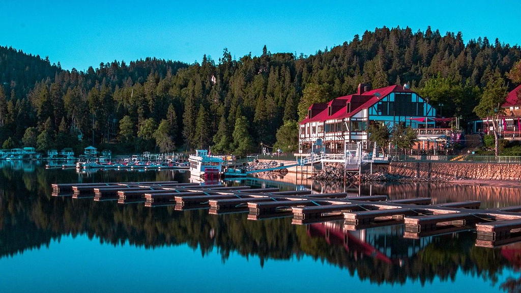 Lake Arrowhead Oktoberfest near Circa apartments in downtown Los Angeles