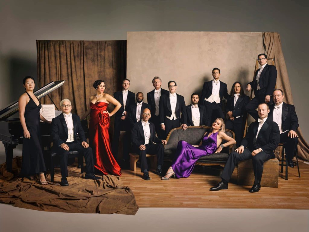 LA Phil Pink Martini near Circa apartments in Downtown Los Angeles