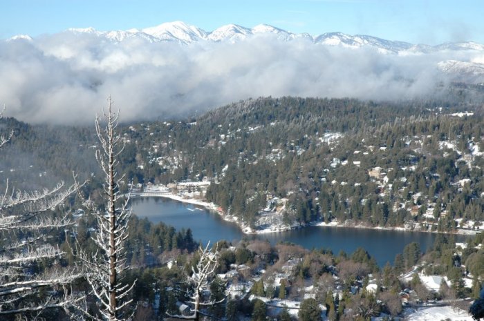 Crestline Lake Gregory mountain resorts near Circa residences in Downtown Los Angeles