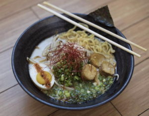 Ramen Hood near Circa apartments in Downtown Los Angeles