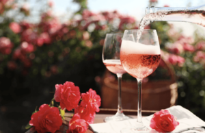 Rose Wine Festival near Circa residences in Downtown Los Angeles