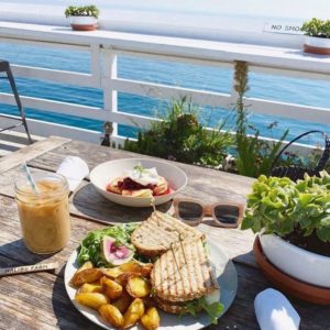 Malibu Farm oceanfront dining near Circa residences in Downtown Los Angeles