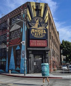 Angel City Brewery near Circa residences in Downtown Los Angeles
