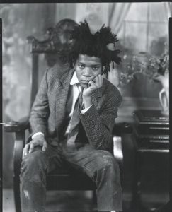 Jean-Michel Basquiat- King Pleasure art exhibition near Circa residences in Downtown Los Angeles 