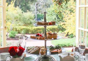 Rose Garden Tea Room at The Huntington in San Marino, CA