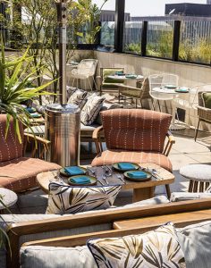Cabra at The Hoxton rooftop dining near Circa residences in downtown Los Angeles