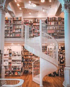 The Last Bookstore near Circa residences in downtown Los Angeles 