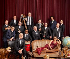 Pink Martini New Years Eve at Walt Disney Concert Hall near Circa residences in downtown Los Angeles 
