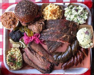 Moos Craft BBQ near Circa residences in downtown Los Angeles