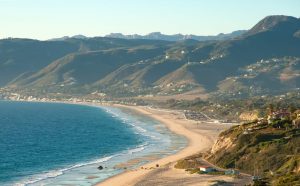 Zuma Beach in Malibu not far from Circa residences in downtown Los Angeles