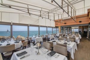 Mastro's Ocean Club seaside dining near near Circa residences in Downtown Los Angeles  