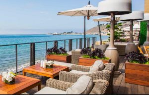 Nobu Malibu seaside dining near near Circa residences in Downtown Los Angeles  