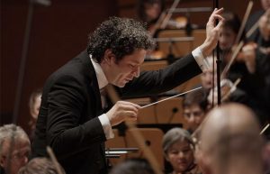 Gustavo Dudamel Día de los Muertos Halloween concert near Circa residences in Downtown Los Angeles
