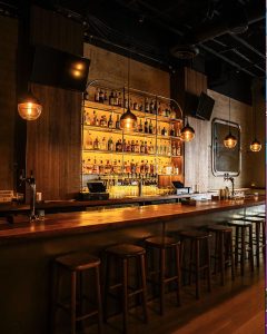 Spring Street Bar sports bar near Circa residences in Downtown Los Angeles