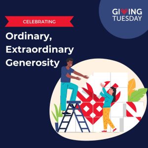 GivingTuesday global charity event near Circa residences in Downtown Los Angeles