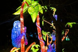 LA Zoo Lights holiday celebration near Circa residences in downtown Los Angeles 