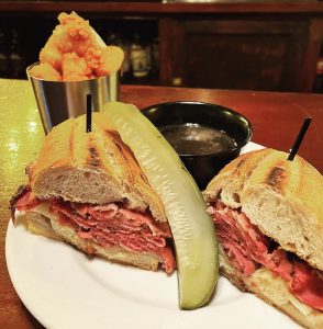 Cole's French Dip comfort food near Circa residences in downtown Los Angeles 