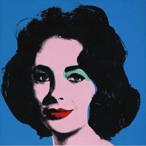 Liz by Warhol art exhibition at The Broad near Circa residences in downtown Los Angeles 