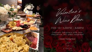 Valentines Wine Down at Circa residences in downtown Los Angeles 