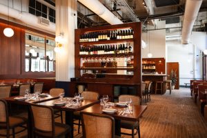 
Camelia French restaurant near Circa residences in downtown Los Angeles 