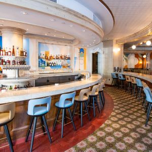 Kendall's Brasserie French restaurant near Circa residences in downtown Los Angeles 