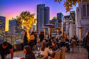 
Perch French restaurant near Circa residences in downtown Los Angeles 
