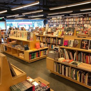 Hennessey + Ingalls bookstore near Circa residences in downtown Los Angeles