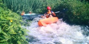 LA River Expeditions near Circa residences in downtown Los Angeles