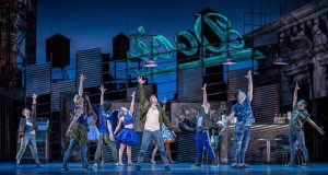 West Side Story LA Opera performance near Circa residences in downtown Los Angeles   