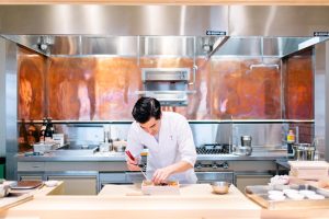 Hayato Michelin Star restaurant near Circa residences in Downtown Los Angeles