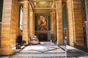 Aquarela Coffee near Circa residences in downtown Los Angeles