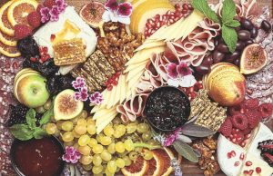 Sunset Magazine Cheese Board for Thanksgiving