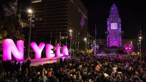 Gloria Molina Grand Park’s NYELA New Year’s Eve near Circa residences in downtown Los Angeles