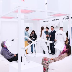 Frieze Los Angeles art fair at the Santa Monica Airport