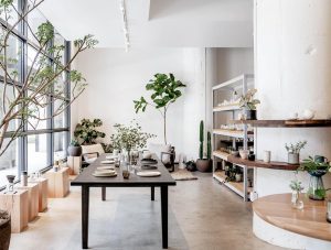 Kinto interior design store near Circa residences in downtown Los Angeles 